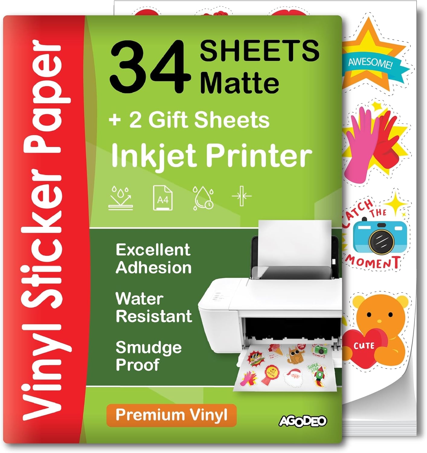 Waterproof Printable Sticker Paper