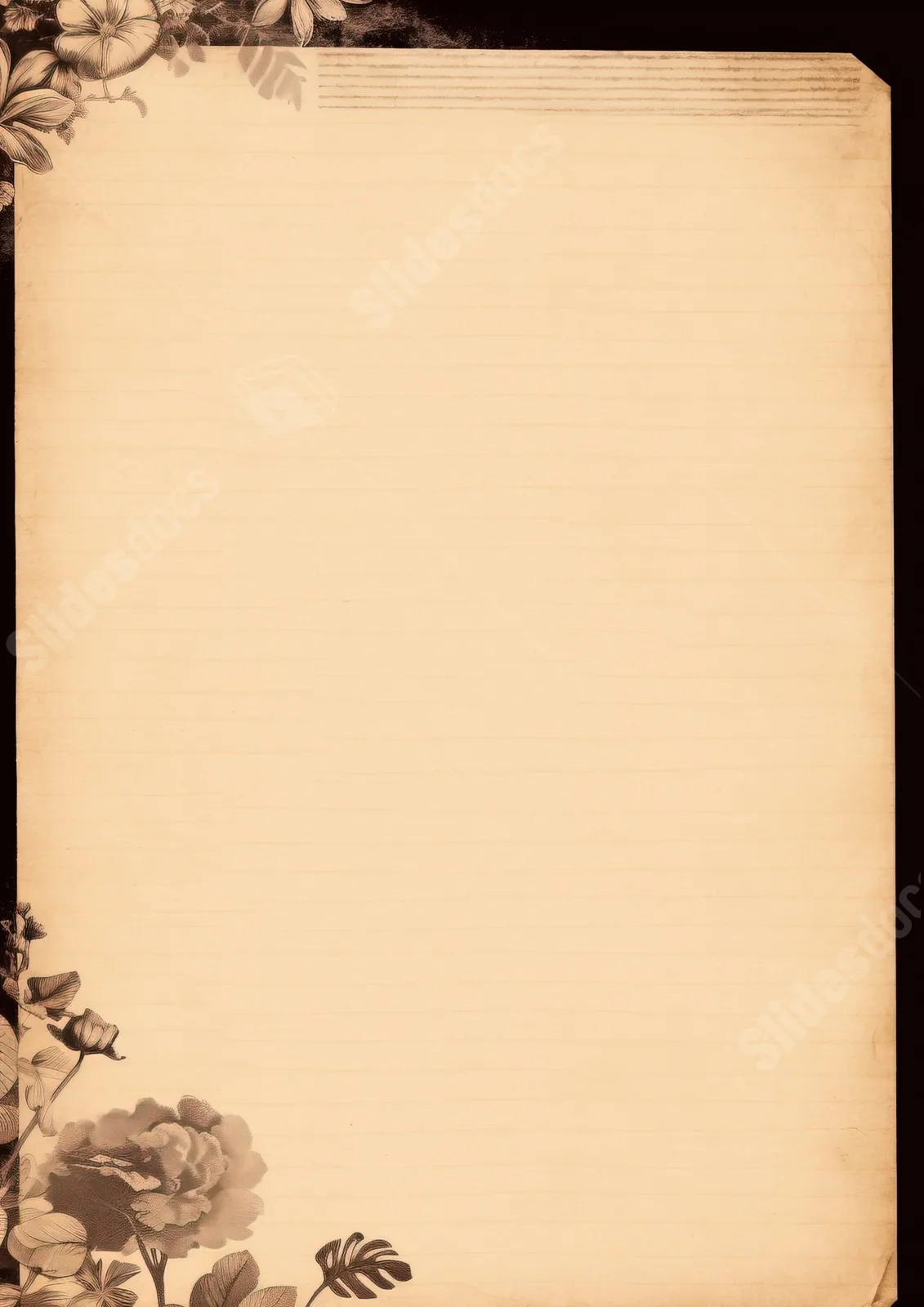 Vintage Blank Paper Word Template And Google Docs For Free Download