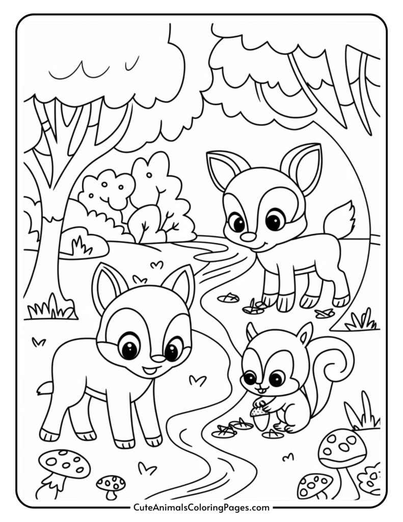 Animals To Color Printable
