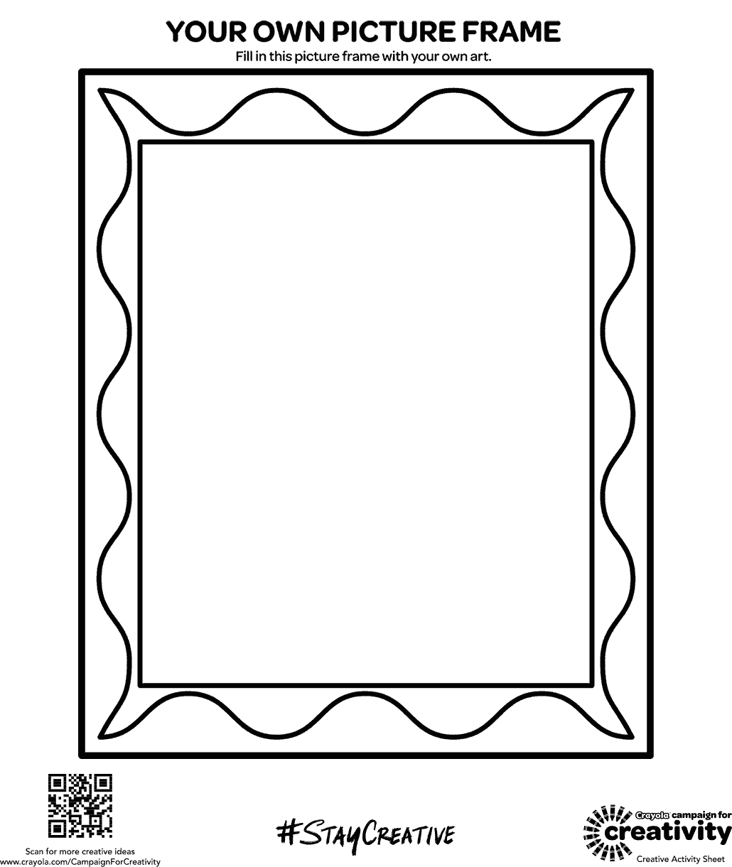 Printable Picture Frames