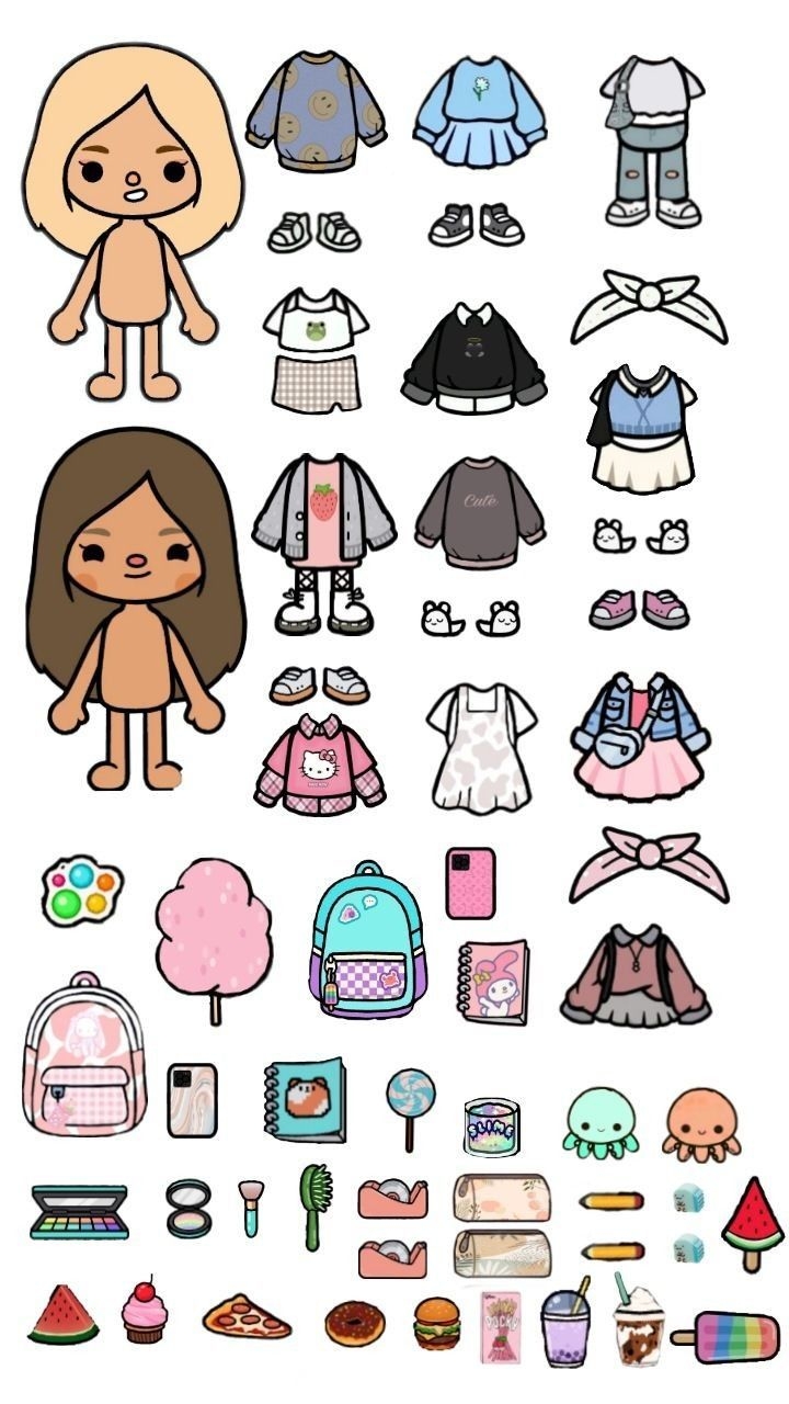YouTube Paper Dolls Printable Paper Toys Templates Paper Toy 